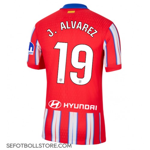 Atletico Madrid Julian Alvarez #19 Replika Hemmatröja 2024-25 Kortärmad